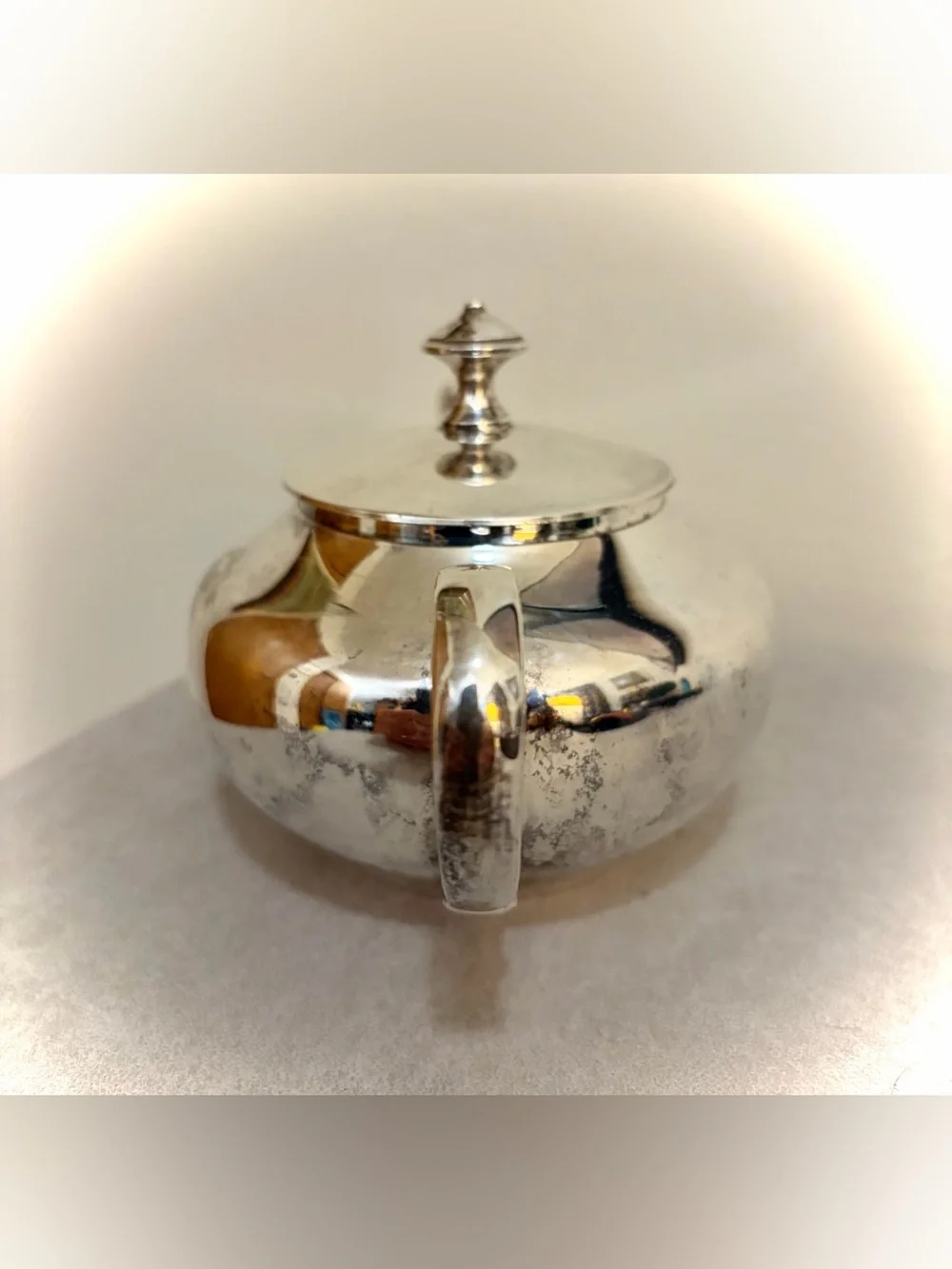 Restoration Hardware RAJ TEAPOT Silver Plate Made In India with Lid and Tea Pot